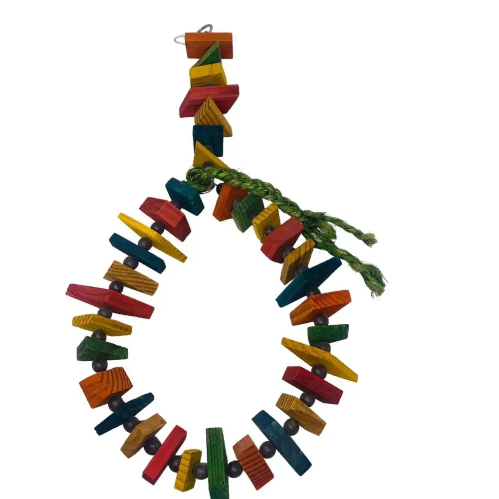 Parrot Wooden Bird Toy 22